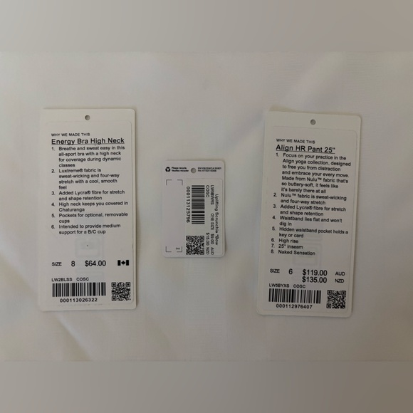 *BUNDLE* - Lululemon - bundle includes four pieces. Please read description! - Picture 13 of 13